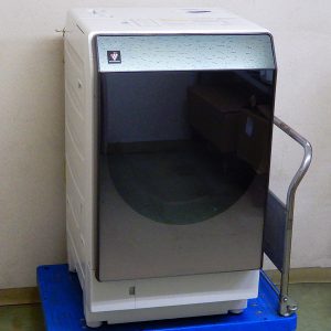 シャープ ドラム式洗濯乾燥機 洗濯11kg/乾燥6kg 左開き ES-U111-TL