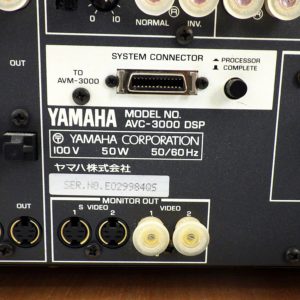 YAMAH ヤマハ AVコントロールアンプ プリアンプ AVC-3000DSP